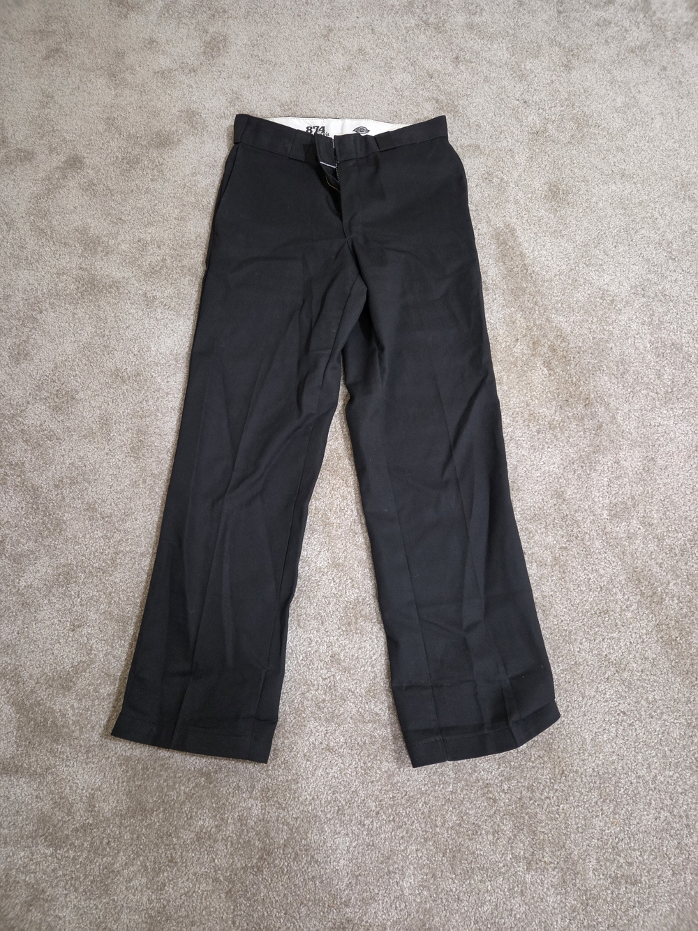 Dickies Black Straight-Leg Work Pants